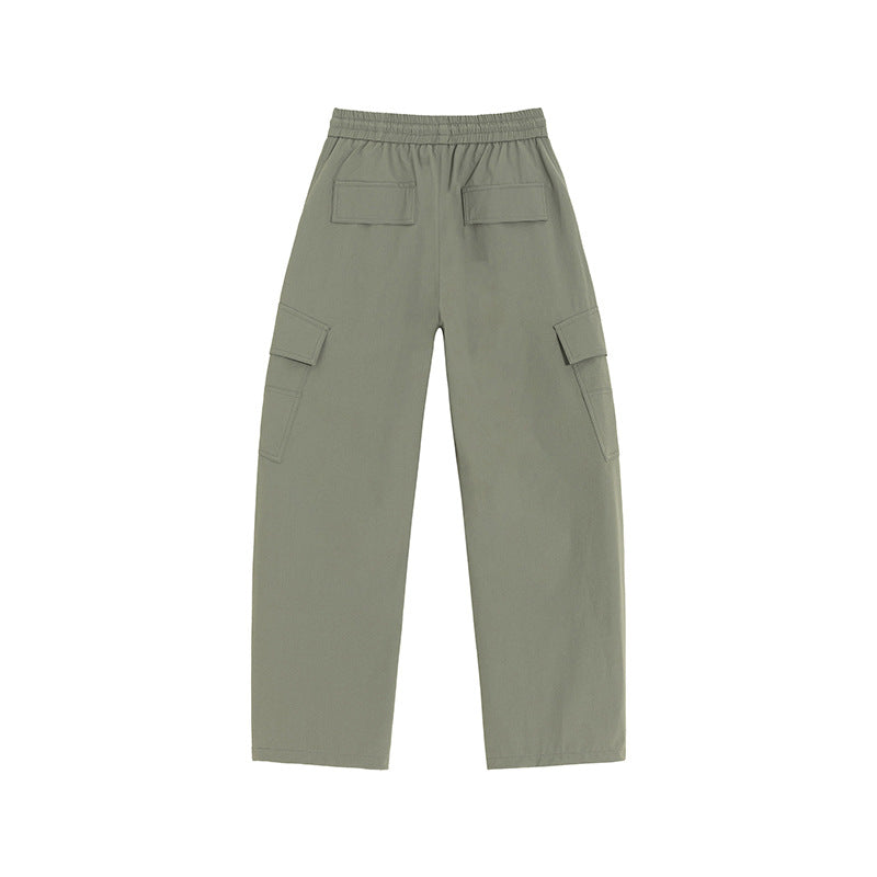 Herren Cargo-Freizeithose mit elastischem Bund, Kordelzug & aufgesetzten Klappentaschen Drune