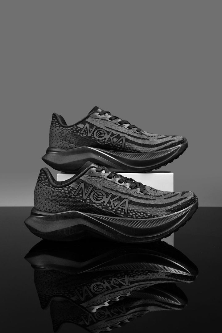 Unisex leichte Straßenlauf-Sneaker mit hochdynamischer Rebound-Zwischensohle und atmungsaktivem Strickoberteil Drune