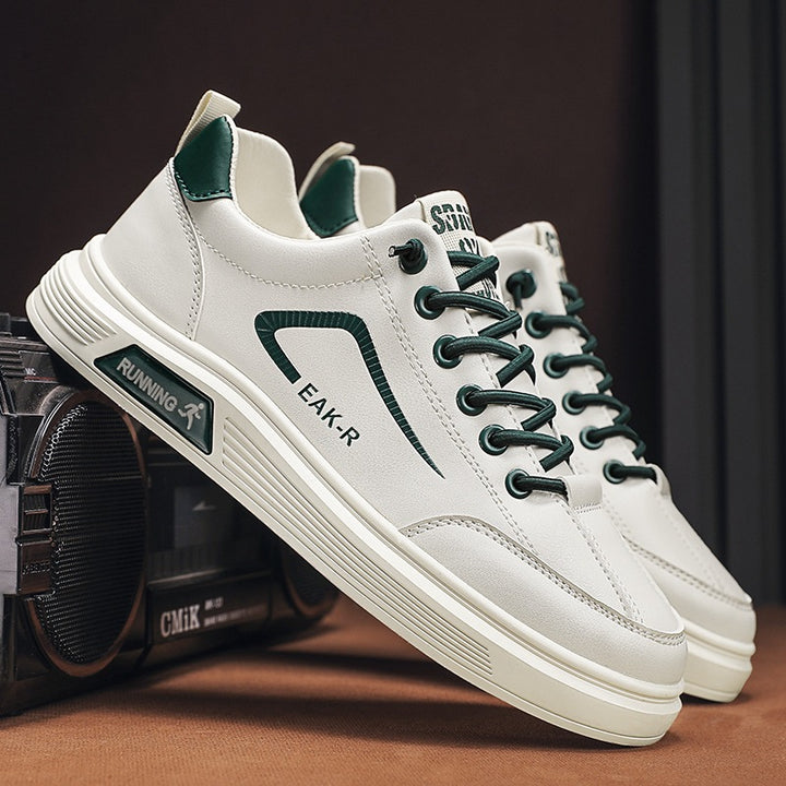 Herren Plateau-Low-Top Sneaker mit gepolsterter Laufsohle und sportlichen Details Drune