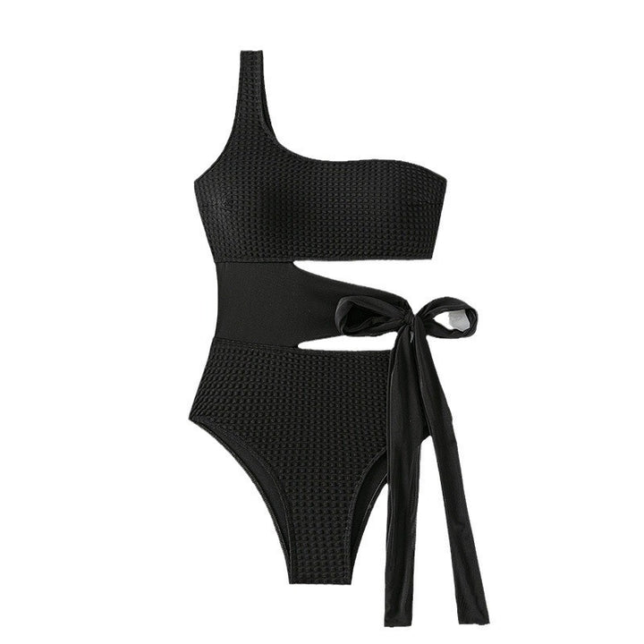 Damen Einseitiger Hochgeschnittener Bikini Drune