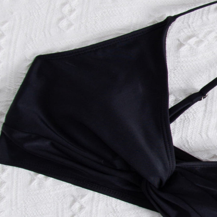 Damen Bandeau-Bikini-Oberteil mit elegantem Knotendesign Drune