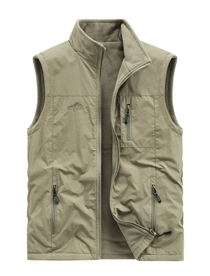 Herren Multifunktionale Fleece-Weste Drune