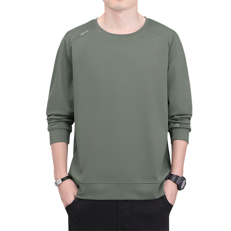 Herren Performance-Sweatshirt mit wärmender Innenlage und minimalistischer Rundhalsausschnitt Drune