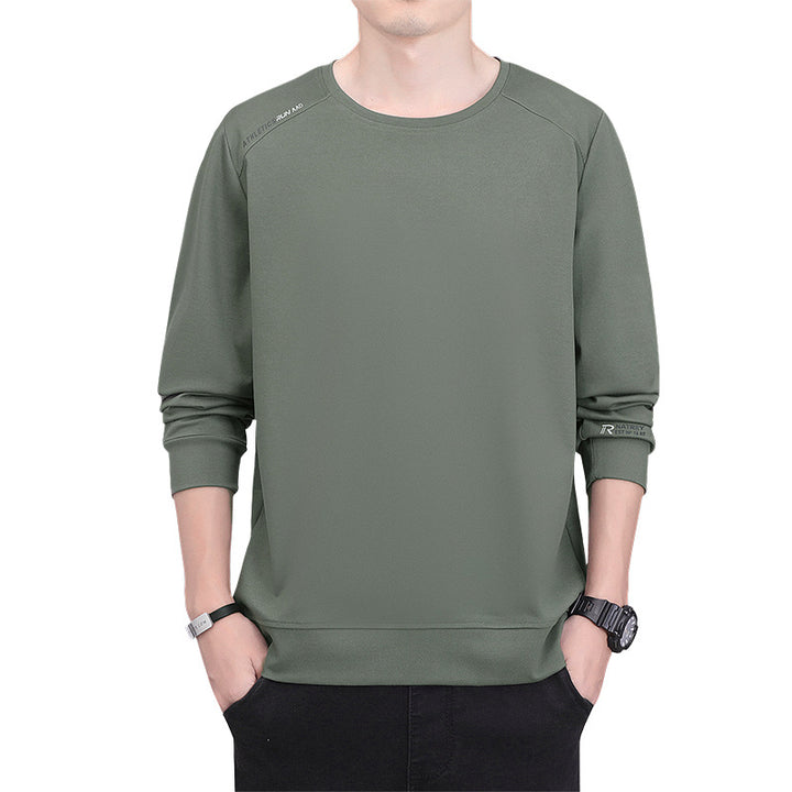Herren Performance-Sweatshirt mit wärmender Innenlage und minimalistischer Rundhalsausschnitt Drune