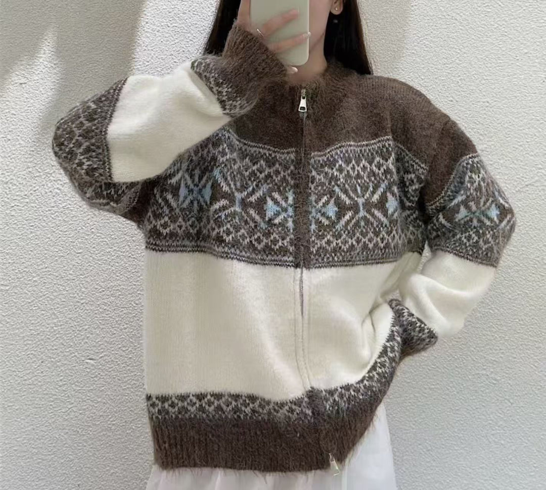 Damen Strickjacke Drune