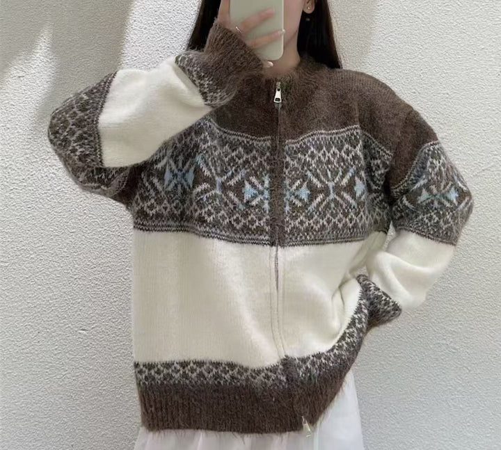 Damen Strickjacke Drune