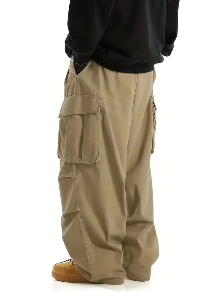 Herren Bequeme Cargohose mit großzügigen Taschen Drune