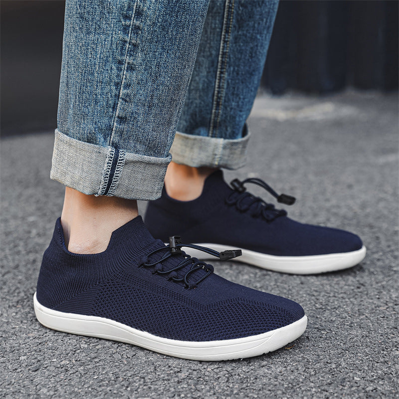 Herren Atmungsaktive Slip-On Sneakers mit Elastischem Verschluss Drune