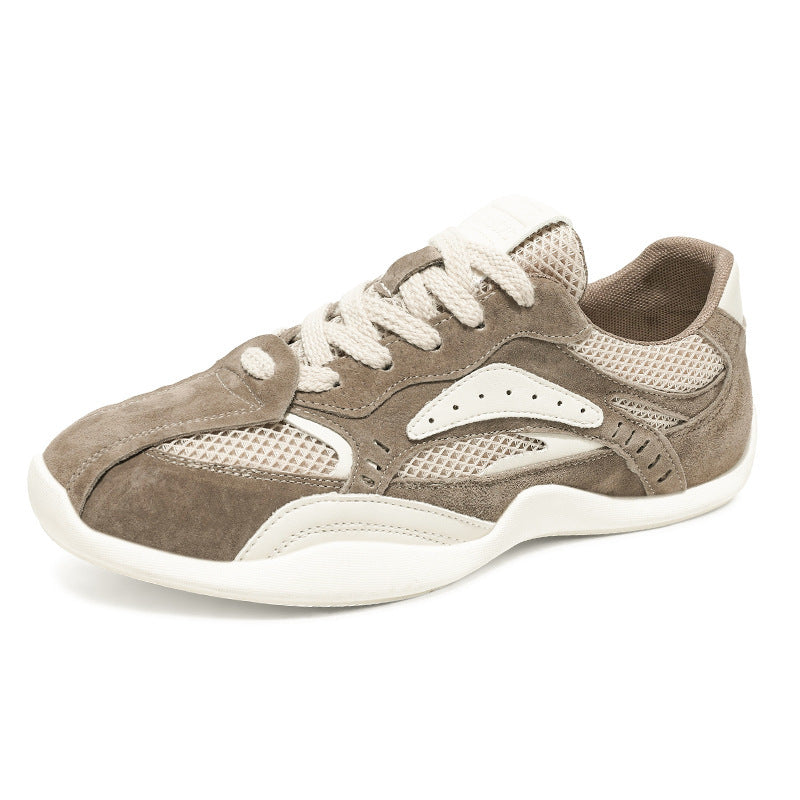Herren Wildleder-Mesh Casual-Sneaker mit ergonomischer Komfortsohle Drune