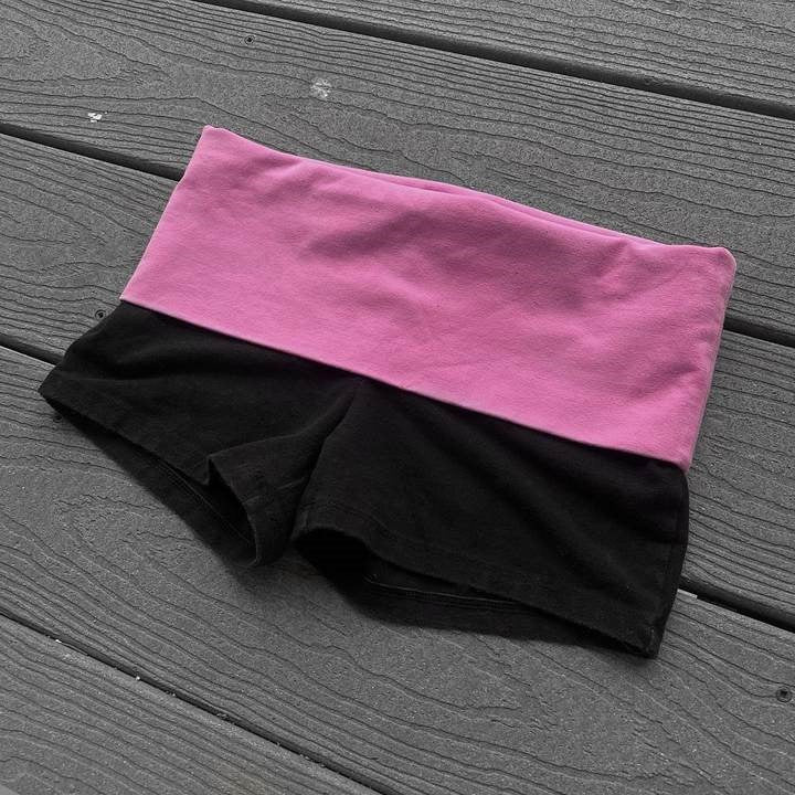 Damen Sportliche Shorts mit modischem Zebra-Muster Drune