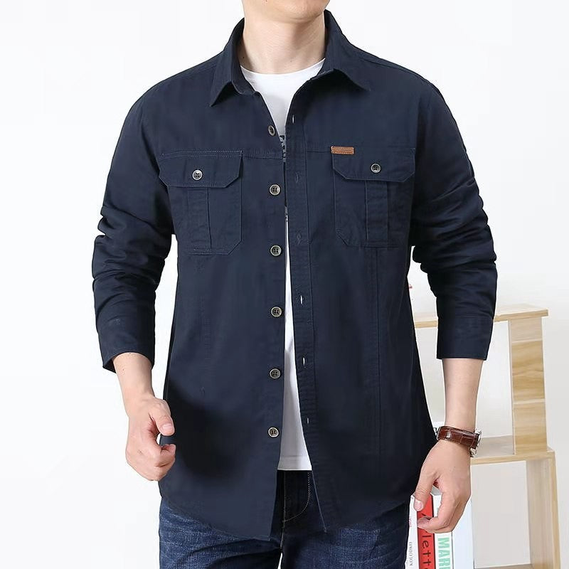 Herren Stylische Outdoor-Hemdjacke Drune