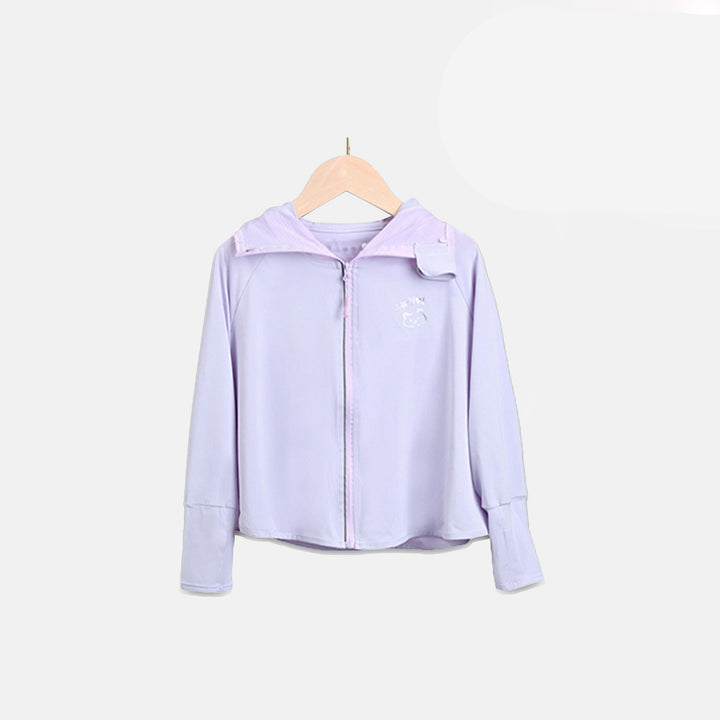 Damen Leichte UV-Schutz Outdoor-Jacke mit Kapuze Drune