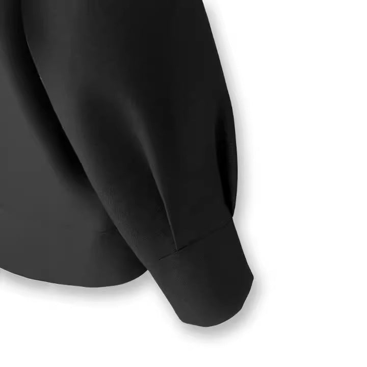 Damen Modische Blazerjacke mit eleganter Paspel Drune
