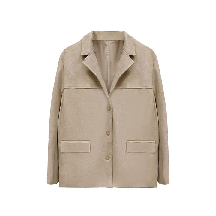 Damen Blazerjacke aus weich strukturierter Mikrofaser Drune
