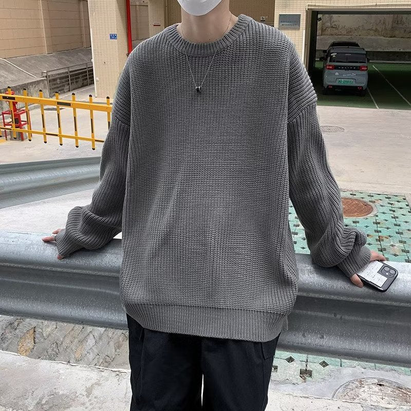 Damen Grobstrickpullover mit lässigem Schnitt Drune