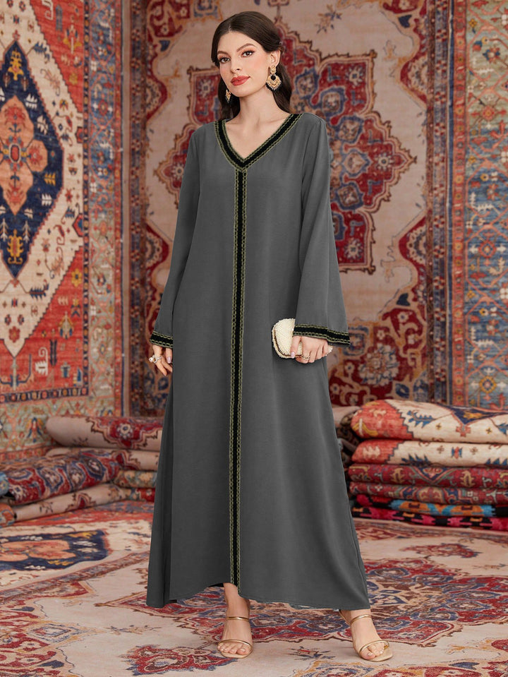 Damen Dekoratives Maxikleid Drune