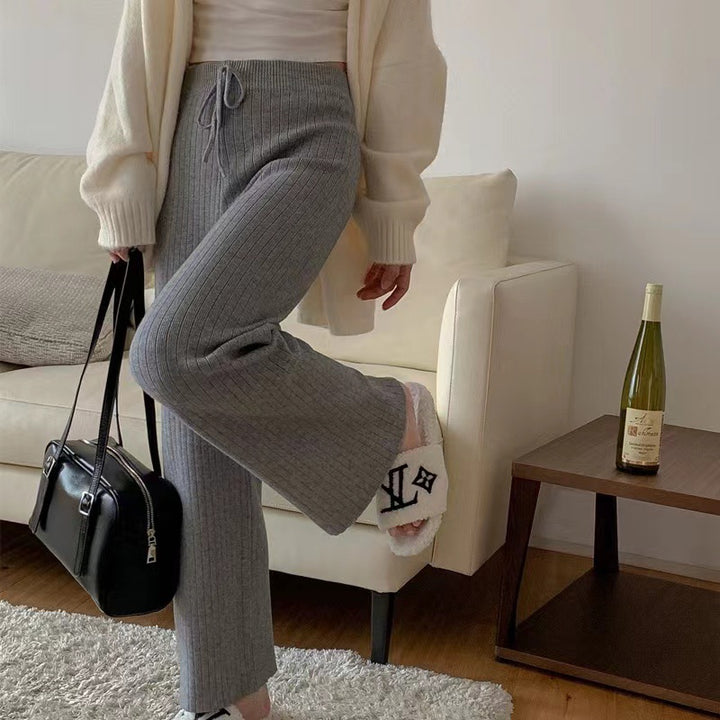 Damen Bequeme und elegante Strickhose Drune