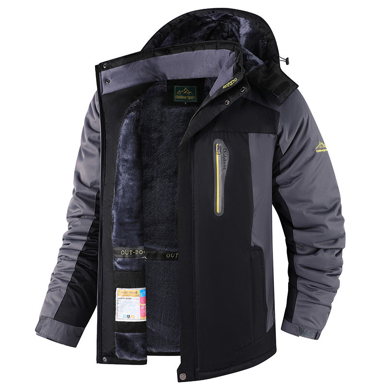 Herren Technische Outdoorjacke mit viele Taschen Drune