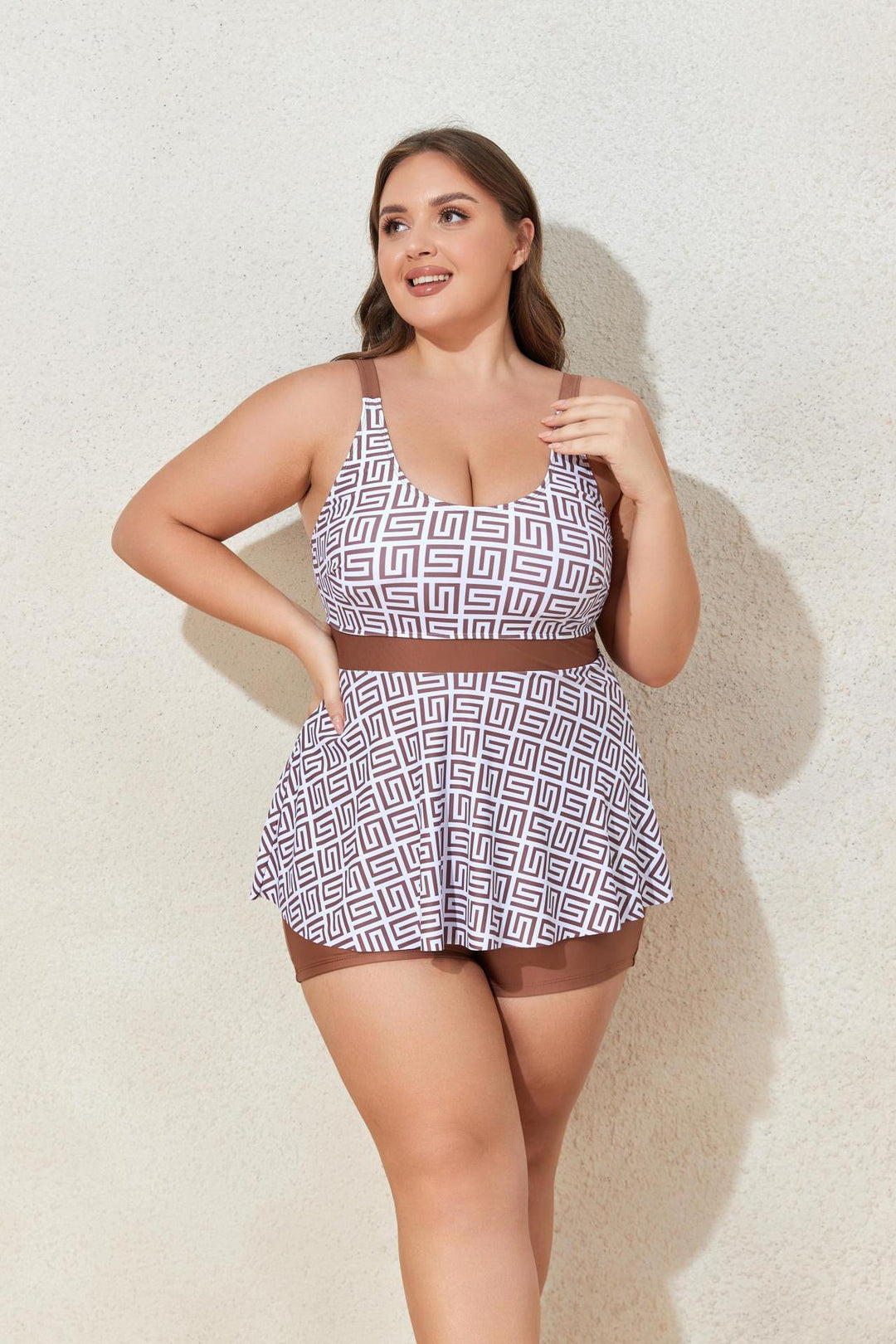 Damen Baderock ergänzender Tankini Drune