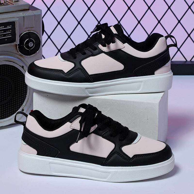 Drune | Pastellfarbene Colorblock-Sneaker mit Chunky-Sohle für Frauen