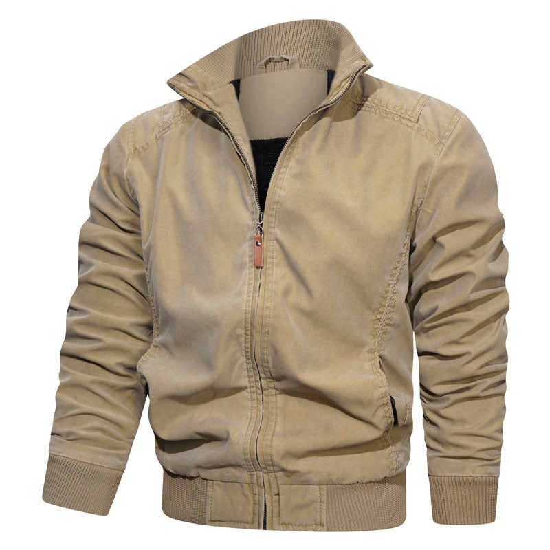 Herren Sportliche Bikerjacke Drune