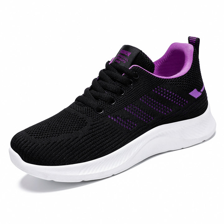 Unisex nan atmungsaktive Strick-Sneaker mit leichter Memory-Fußbett Sohle Drune