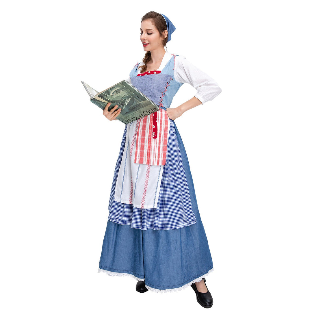 Damen Trachtenkleid mit nostalgischem Design und aufwendigen Details Drune