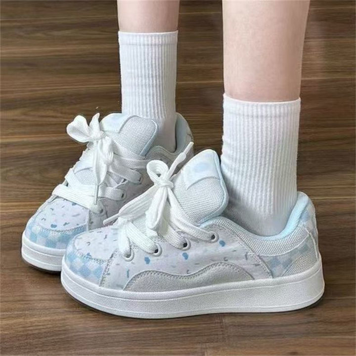 Damen Sportliche Sneaker mit verspieltem Design und rutschfester Sohle Drune