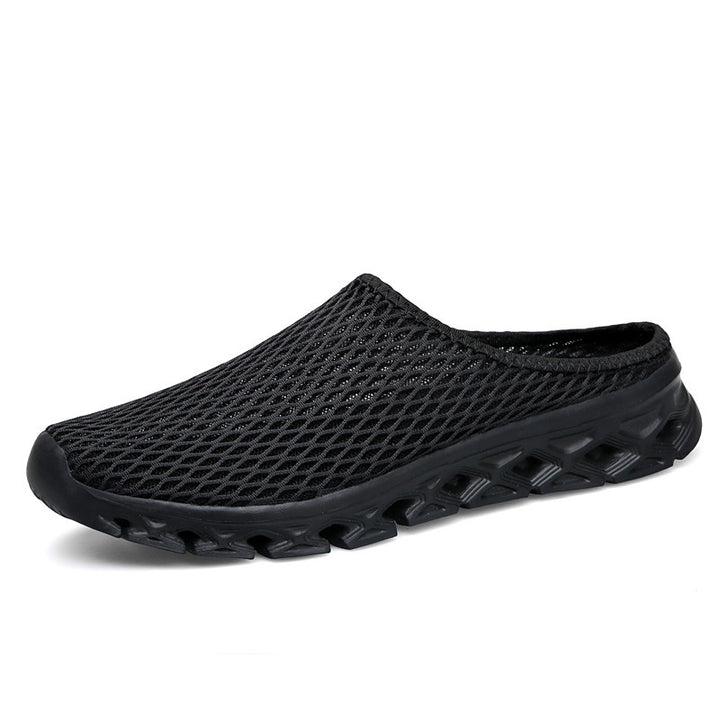 Unisex nan atmungsaktiver Mesh-Muleschuh mit flexibler Wabenlaufsohle und ergonomischem Fußbett Drune