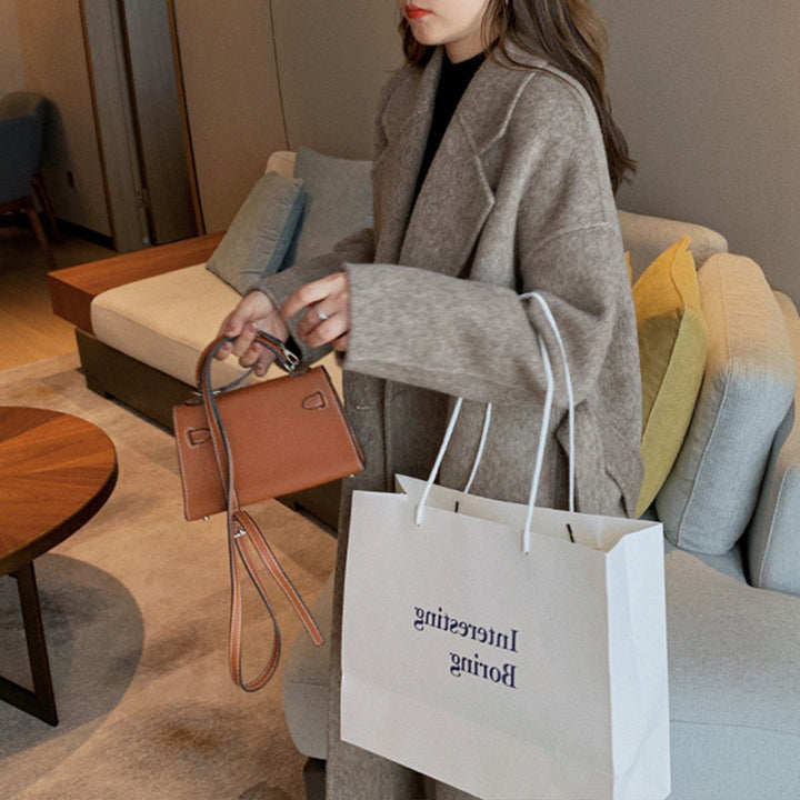Damen Elegante und lässige Oversized-Wolljacke Drune