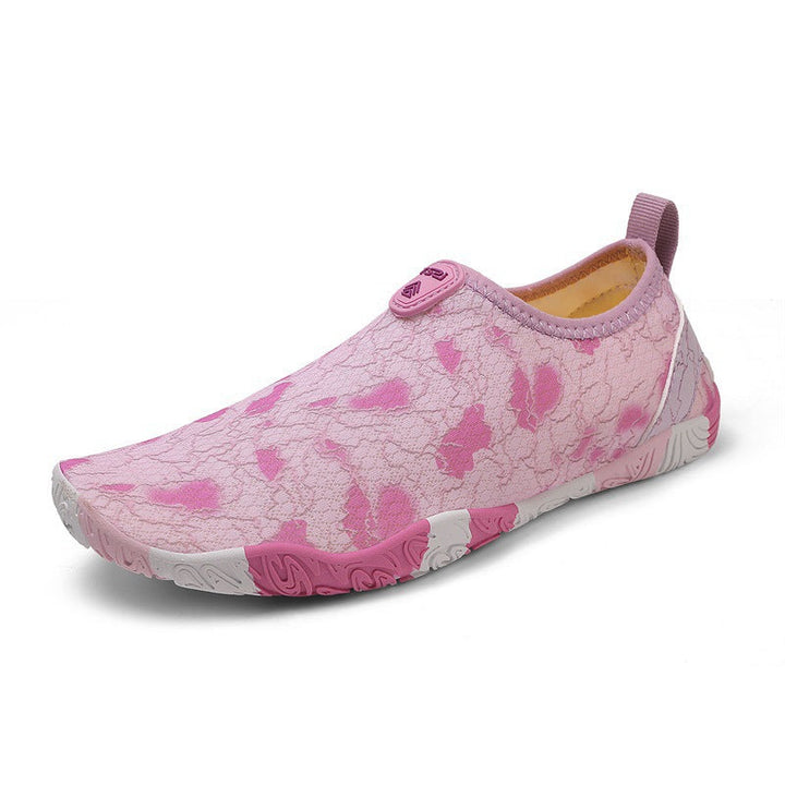 Damen flexible Schwimmschuhe mit rutschfester Sohle und atmungsaktivem Obermaterial Drune