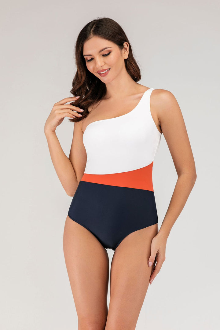 Damen Sportlicher Einteiler-Badeanzug mit hochwertigem Material Drune