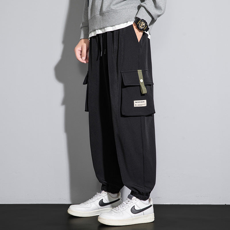 Herren Bequeme Cargo-Hose mit mehreren Taschen Drune