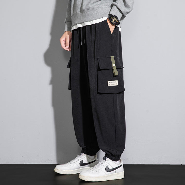 Herren Bequeme Cargo-Hose mit mehreren Taschen Drune
