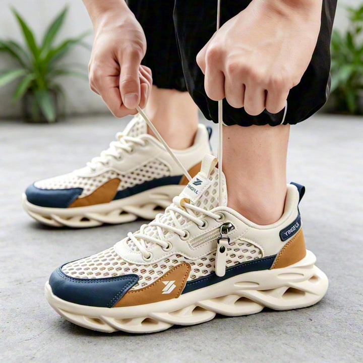 Damen Atmungsaktive Fitness Sneakers Drune