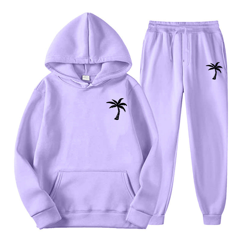 Damen Bequemer Hoodie und Jogginghose Set Drune