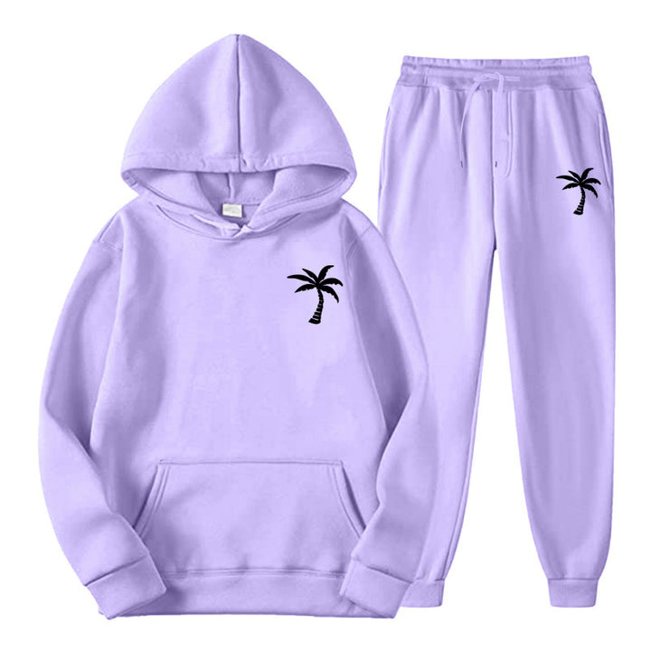 Damen Bequemer Hoodie und Jogginghose Set Drune