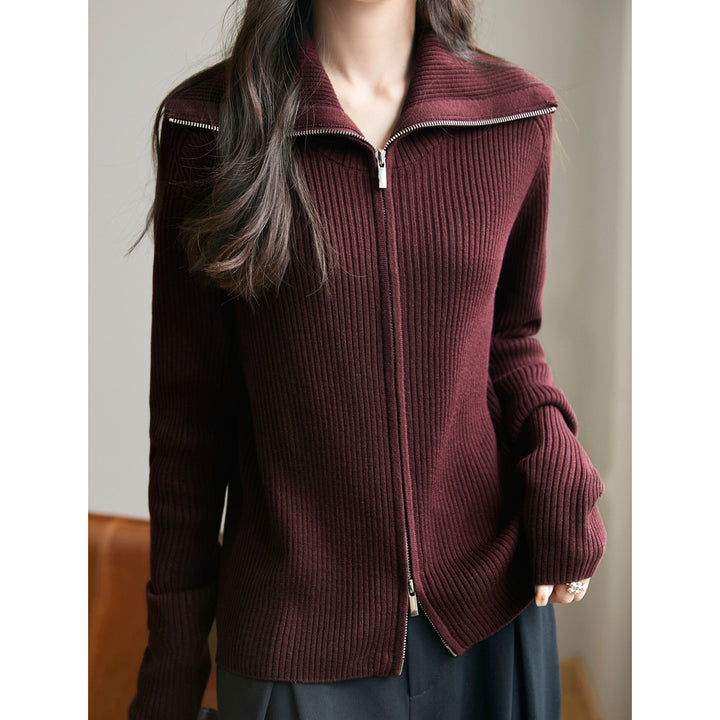 Damen modischer Strickpullover Drune