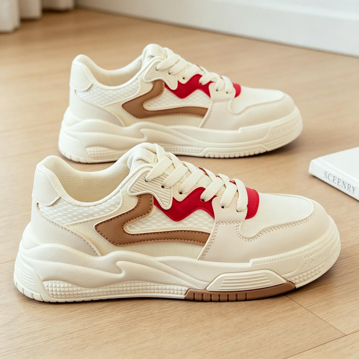 Damen Sportliche Sneaker mit Lufteinsätzen Drune