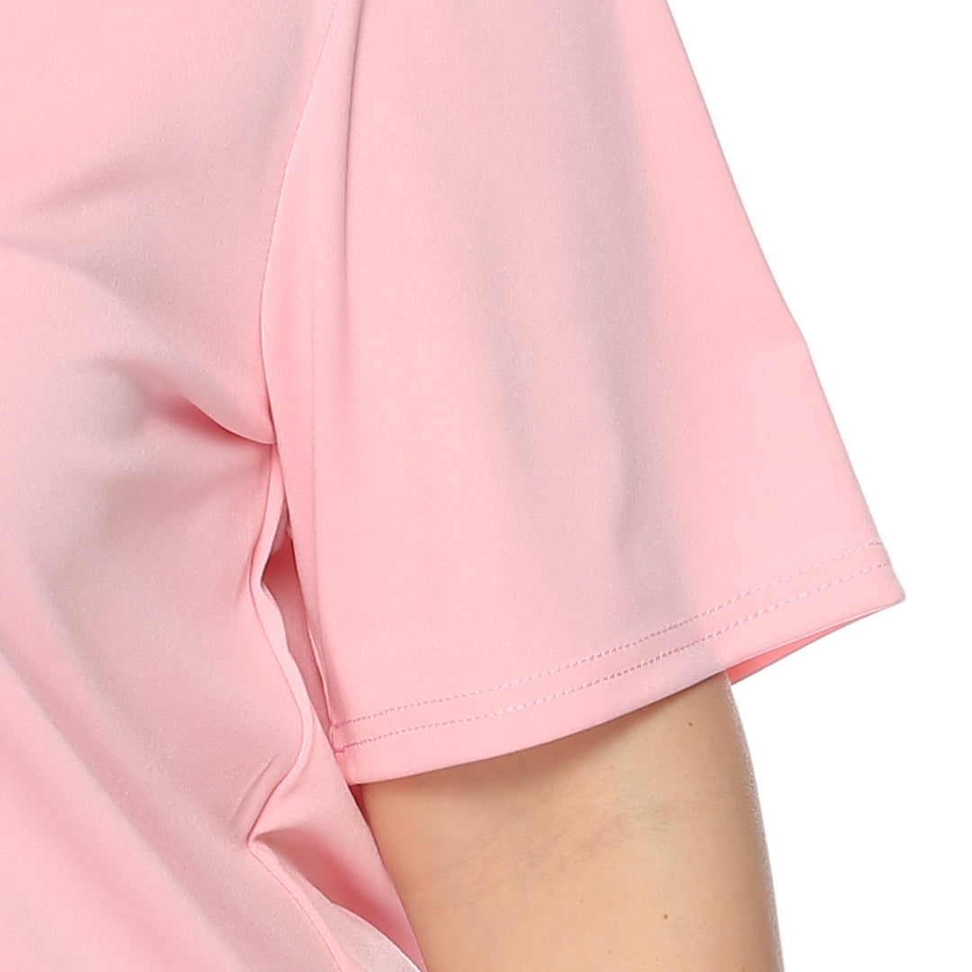 Damen luftiges Oberteil mit floralem Lochmuster Drune