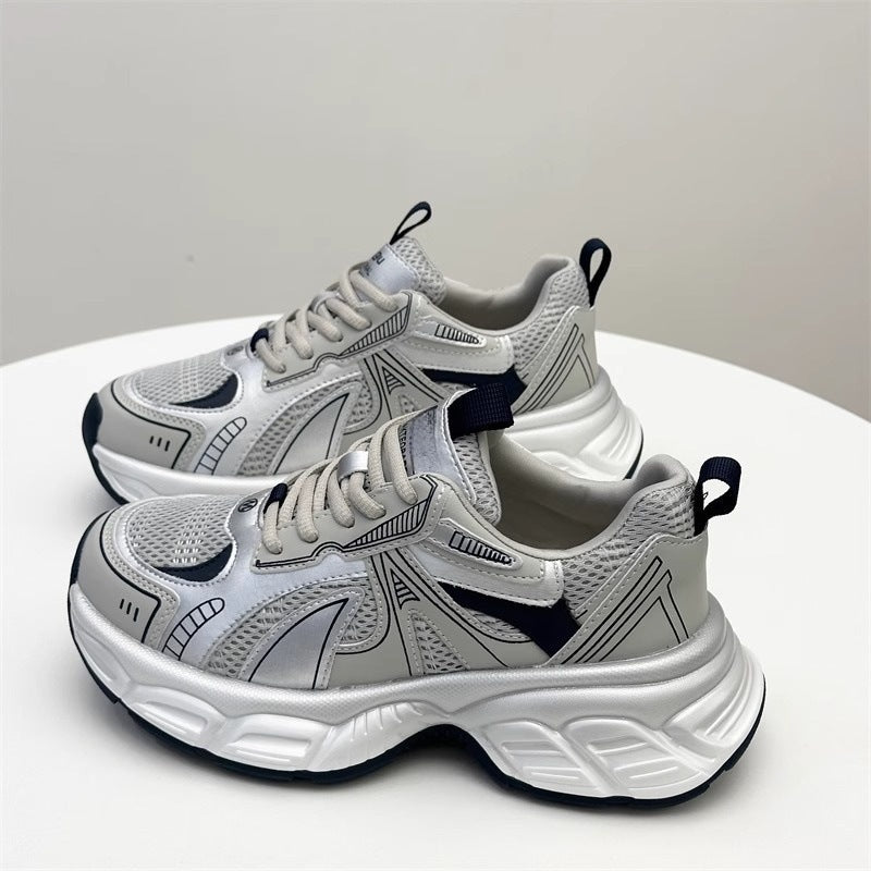 Damen Sportliche Laufsneaker mit atmungsaktiver Mesh-Technologie und dämpfendem Sohlenprofil Drune