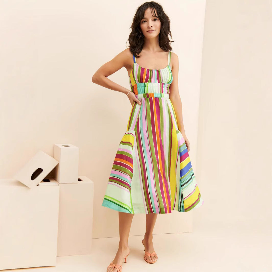 Damen Maxikleid Drune