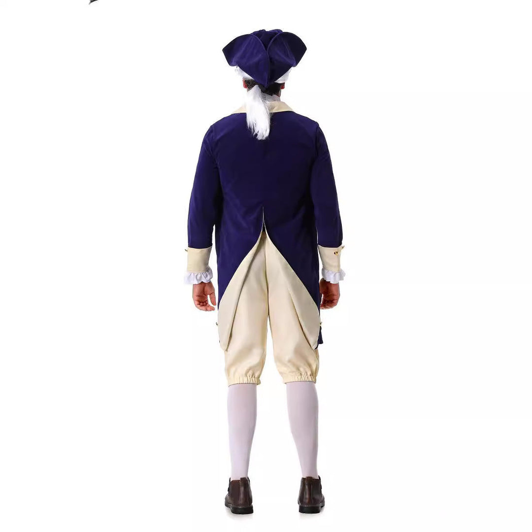 Unisex Historisches Kostüm mit eleganten Details Drune