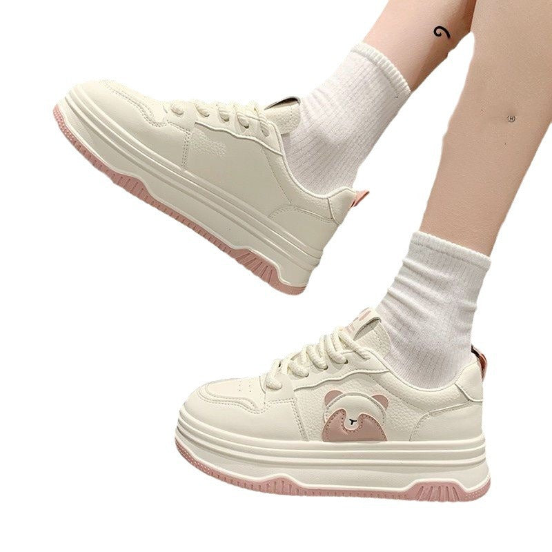 Damen Modische Sneaker mit Pandadesign Drune