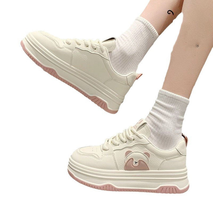 Damen Modische Sneaker mit Pandadesign Drune