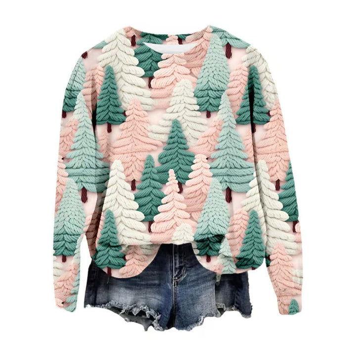 Damen Verspielter Weihnachts-Pullover Drune