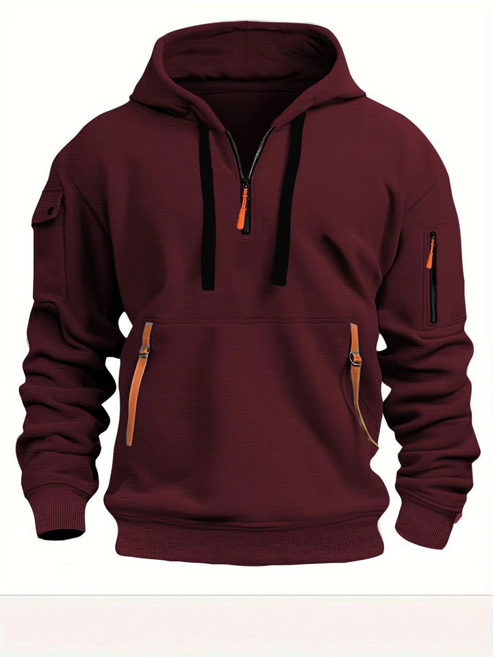 Herren Sportliche Kapuzenpullover Drune