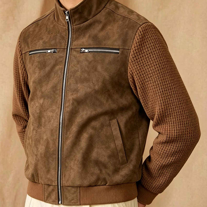 Herren Lifestyle Kunstlederjacke Drune
