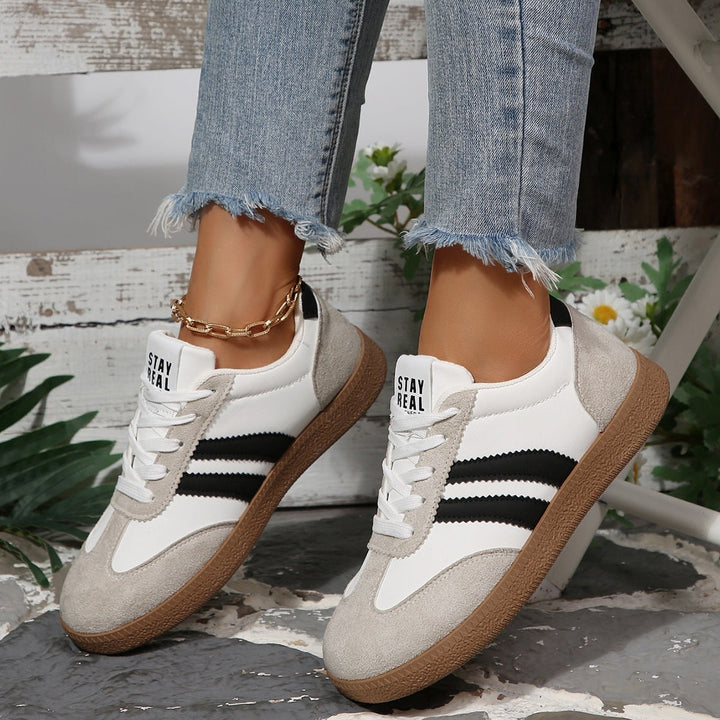 Damen Sportliche Sneaker mit modischem Design Drune
