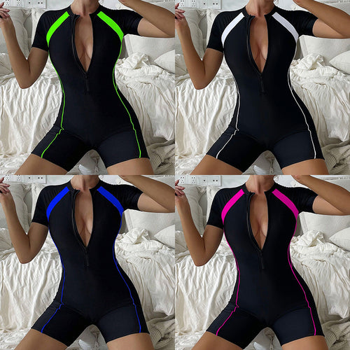 Damen Sportlicher Neoprenanzug mit kurzem Bein Drune